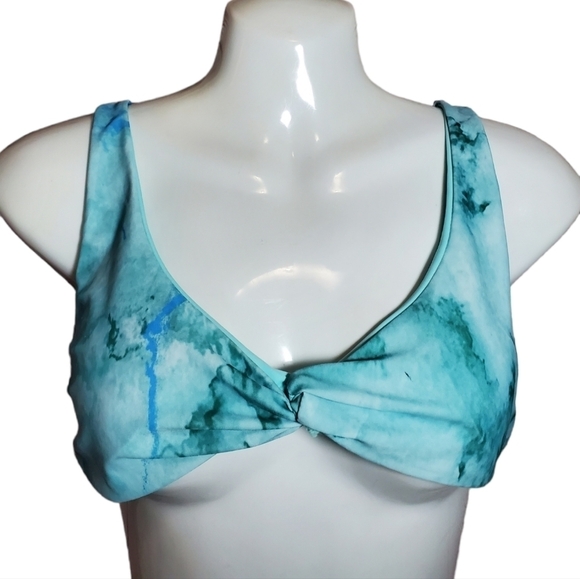 TIE DYE SWIM TOP M - Picture 1 of 5